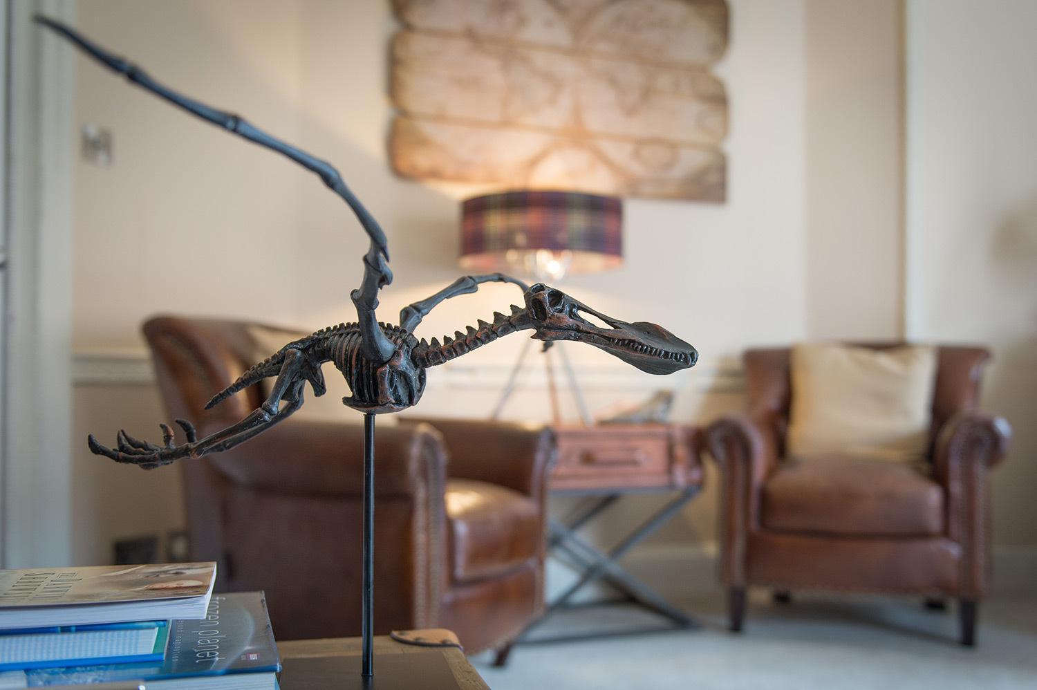 Bed and Breakfast Darwin'S Townhouse Shrewsbury Exterior foto Fossil of the Late Cretaceous tyrannosaur Dryptosaurus